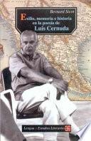 libro Exilio, Memoria E Historia En La Poesía De Luis Cernuda (1938 1963)