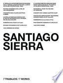 libro Santiago Sierra