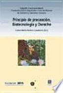 libro Principio De Precaución, Biotecnología Y Derecho