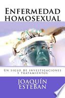 libro Enfermedad Homosexual