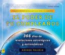 libro El Poder De Tu Cumpleaños (the Power Of Your Birthday)