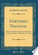 libro Certámen Nacional