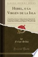 libro Hebel, O La Virgen De La Isla