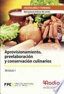 libro Aprovisionamiento, Preelaboración Y Conservación Culinarios