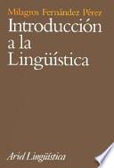 libro Introducción A La Lingüística