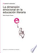 libro La Dimensión Emocional En La Educación Literaria