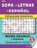 libro Sopa De Letras En Español (word Search In Spanish)