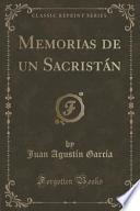 libro Memorias De Un Sacristán (classic Reprint)