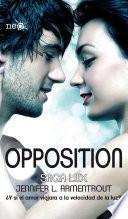 libro Opposition (saga Lux 5)