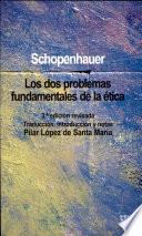 libro Los Dos Problemas Fundamentales De La ética