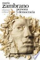 libro Persona Y Democracia
