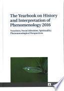 libro The Yearbook On History And Interpretation Of Phenomenology 2016