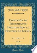 libro Colección De Documentos Inéditos Papa La Historia De España, Vol. 96 (classic Reprint)