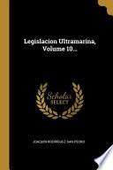 libro Legislacion Ultramarina, |...