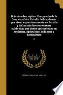 libro Spa Botanica Descriptiva Compe