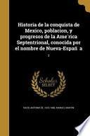 libro Spa Historia De La Conquista D