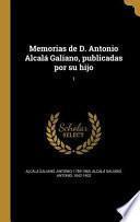 libro Spa Memorias De D Antonio Alca