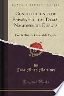 libro Constituciones De España Y De Las Demás Naciones De Europa