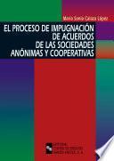 libro El Proceso De Impugnación De Acuerdos De Las Sociedades Anónimas Y Cooperativas