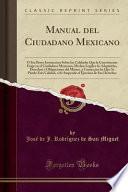 libro Manual Del Ciudadano Mexicano