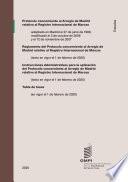 libro Protocol Relating To The Madrid Agreement Concerning The International Registration Of Marks, Regulations, Administrative Instructions, Schedule Of...
