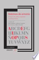 libro Deletreos De Armonía. Ensayos De Poesía Española Contemporánea