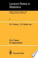 libro R.a. Fisher: An Appreciation