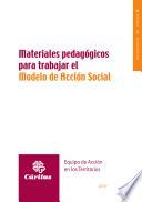 libro Materiales Pedagógicos Para Trabajar El Modelo De Acción Social