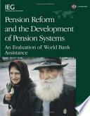 libro Pension Reform And The Development Of Pension Systems