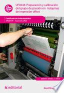 libro Preparación Y Calibración Del Grupo De Presión En Máquinas De Impresión Offset. Argi0109