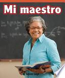 libro Mi Maestro (my Teacher)