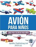 libro Avion Para Ninos