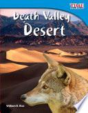 libro El Desierto Del Valle De La Muerte (death Valley Desert)