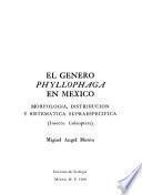 libro El Género Phyllophaga En México