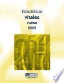 libro Estadísticas Vitales. Puebla 2005