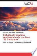 libro Estudio De Impacto Ambiental En La Cantera El Santuario .