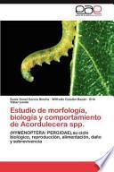 libro Estudio De Morfología, Biología Y Comportamiento De Acordulecera Spp