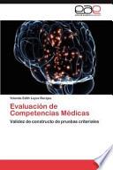 libro Evaluación De Competencias Médicas