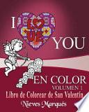 libro I Love You En Color.