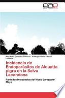 libro Incidencia De Endoparásitos De Alouatta Pigra En La Selva Lacandon
