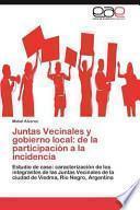 libro Juntas Vecinales Y Gobierno Local