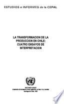 libro La Transformación De La Producción En Chile