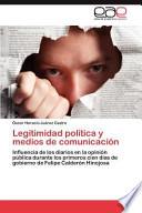 libro Legitimidad Política Y Medios De Comunicación