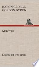 libro Manfredo Drama En Tres Actos