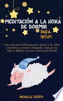 libro Meditación A La Hora De Dormir Para Niños