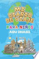 libro Mi Diario De Viaje Para Niños Abu Dhabi