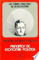 libro Principios De Economía Política