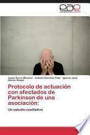 libro Protocolo De Actuación Con Afectados De Parkinson De Una Asociación
