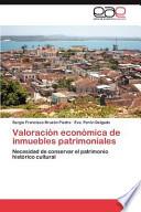 libro Valoración Económica De Inmuebles Patrimoniales