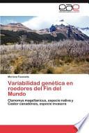 libro Variabilidad Genética En Roedores Del Fin Del Mundo
